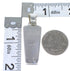 Southwest Sterling Silver Multicolor Inlay Pendant RX73839